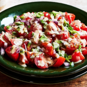 بندوره مع طحينه